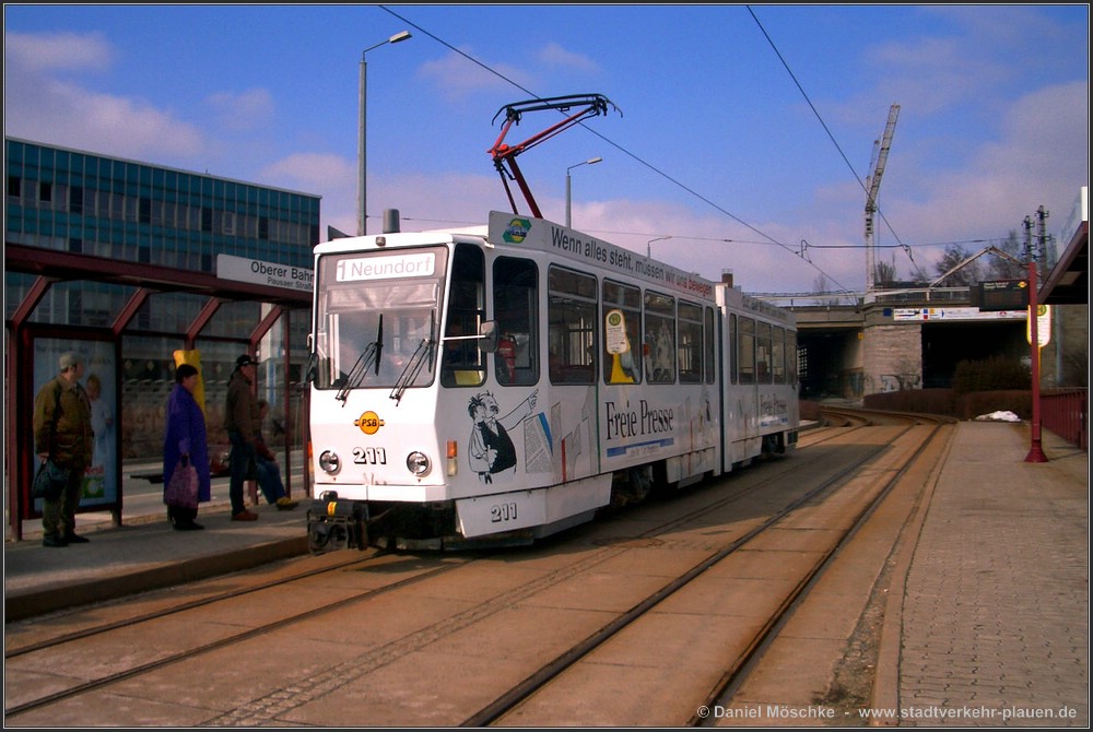 Плауэн, Tatra KT4DMC № 211