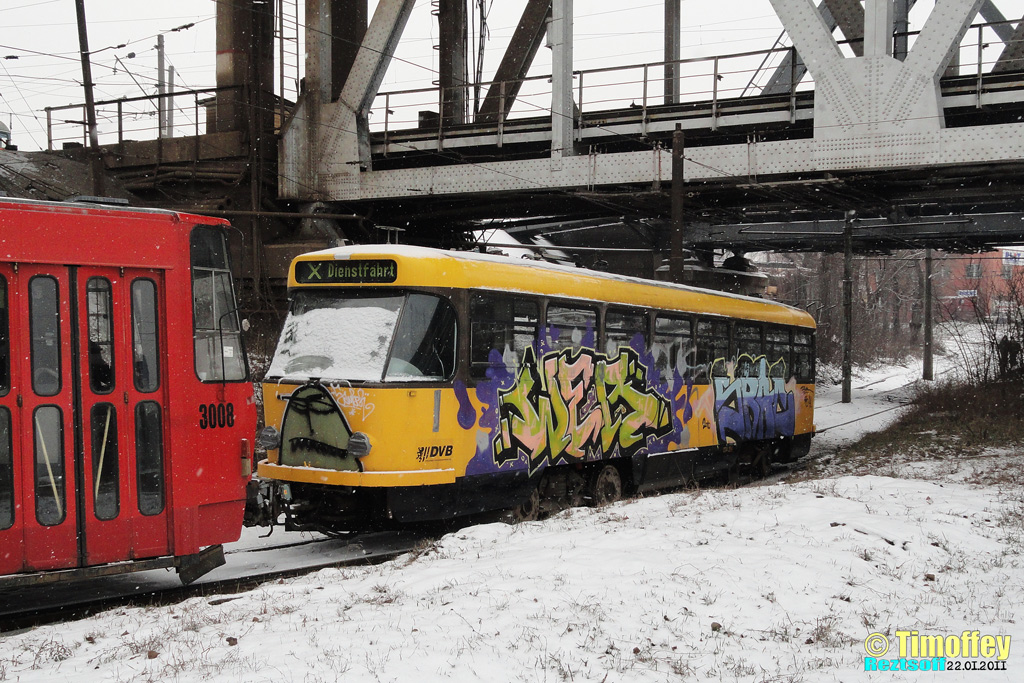 Dnipro, Tatra T4D-MT № 1431; Dnipro — Arrival and unloading of used cars from Germany (2011)