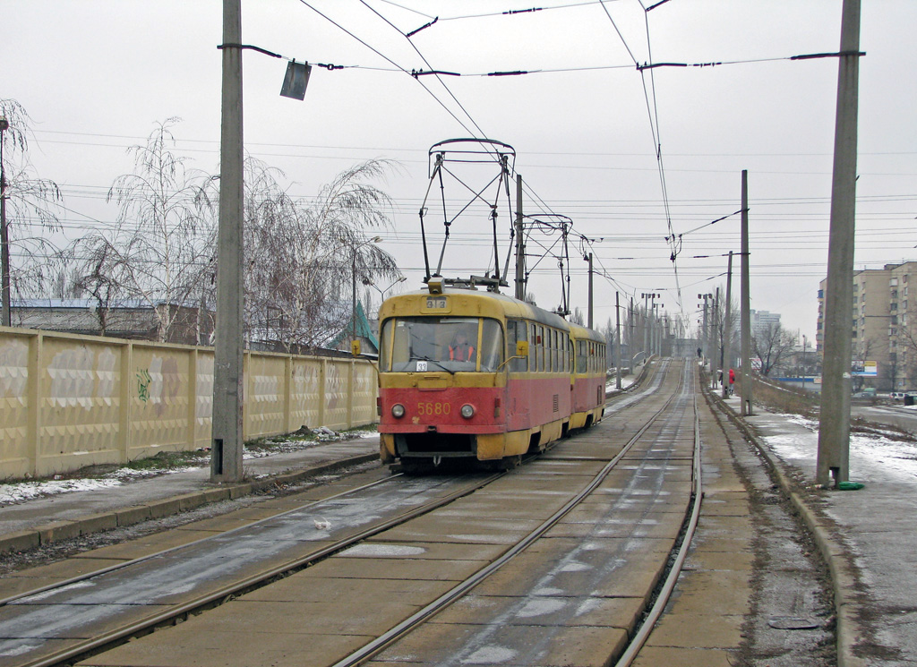 Киев, Tatra T3SU № 5680