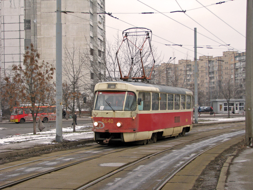 Киев, Tatra T3SU № 5640