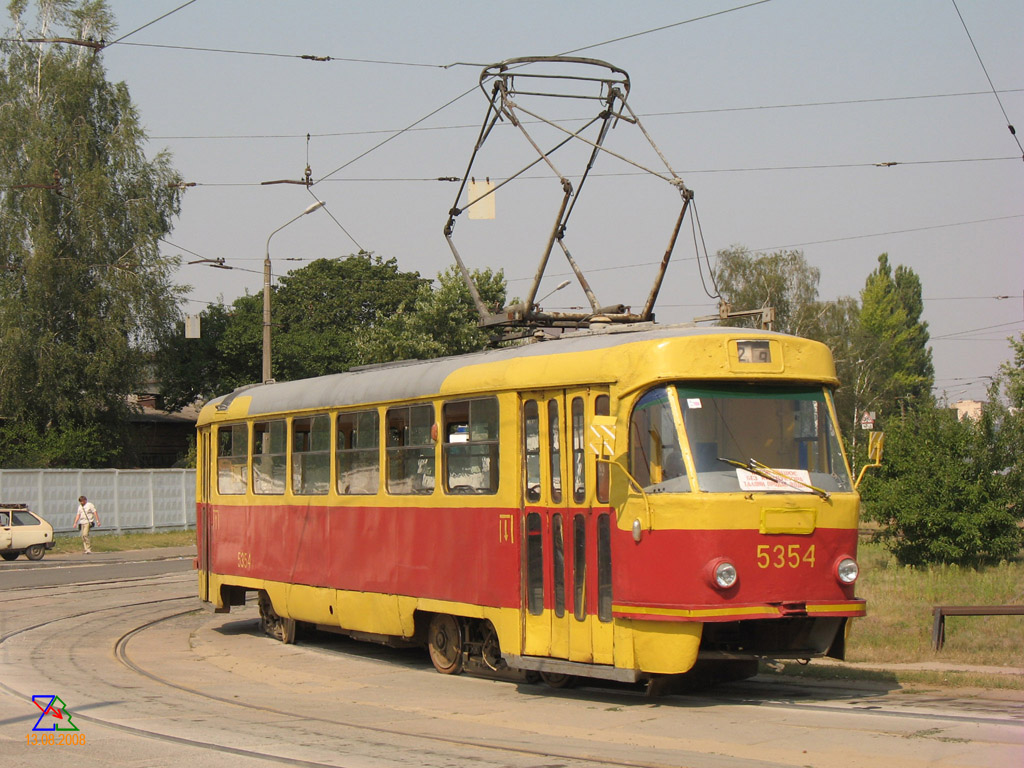 Kijevas, Tatra T3SU (2-door) nr. 5354