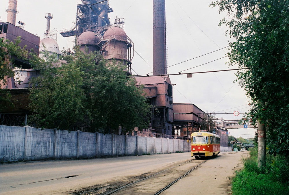 Тула, Tatra T3SU № 91; Тула — Трамвайная линия на Косую Гору