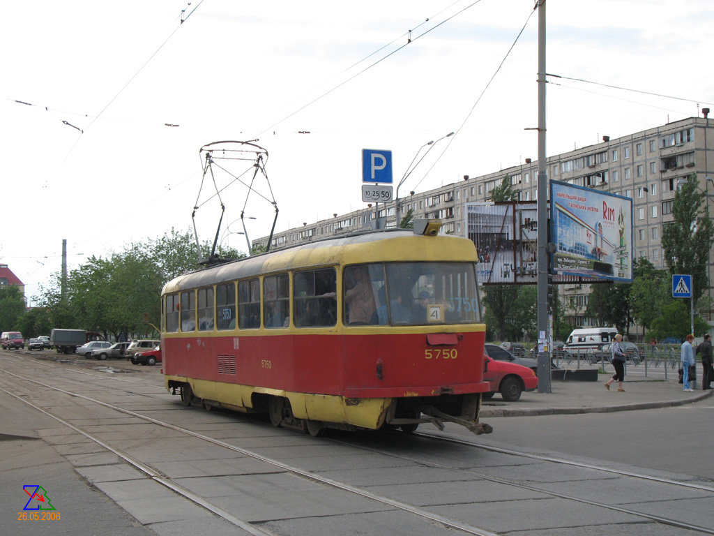 Киев, Tatra T3SU № 5750