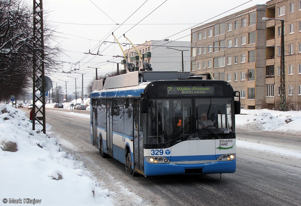 Таллин, Solaris Trollino II 12 Ganz № 329