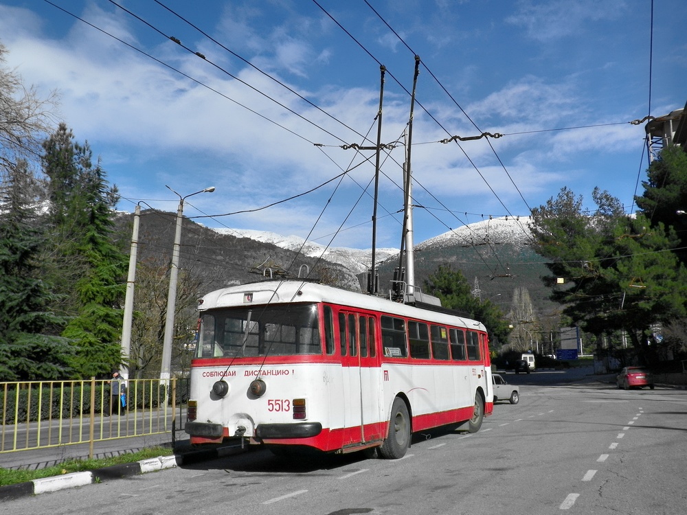 Крымский троллейбус, Škoda 9Tr19 № 5513