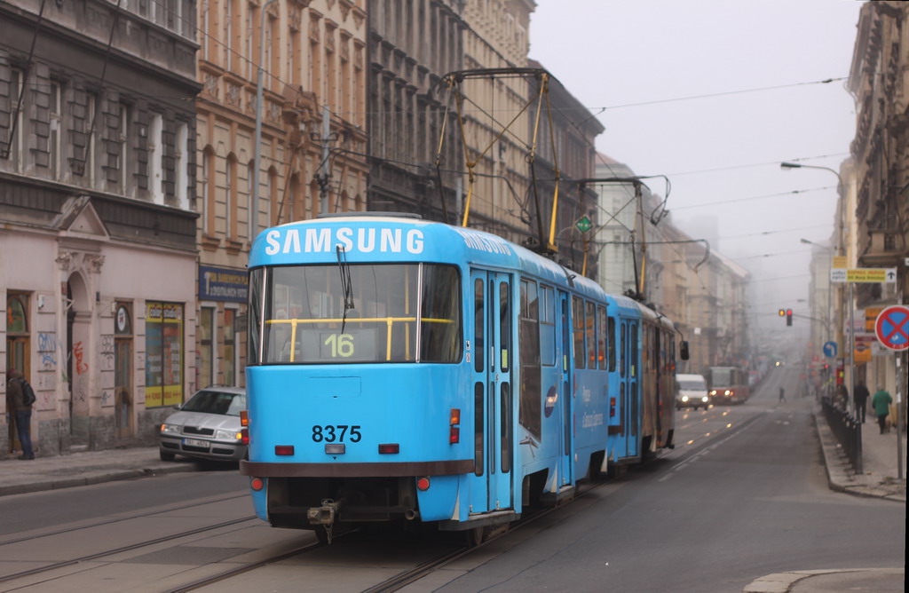 Прага, Tatra T3R.P № 8375