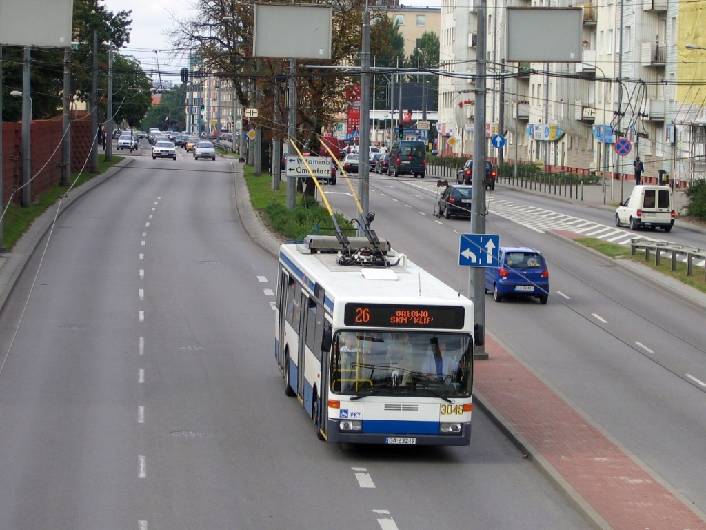 Гдыня, Mercedes-Benz O405NE № 3046