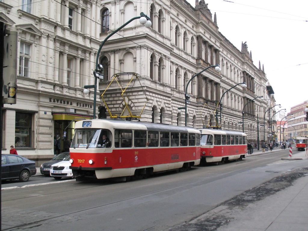 Praha, Tatra T3SU № 7017