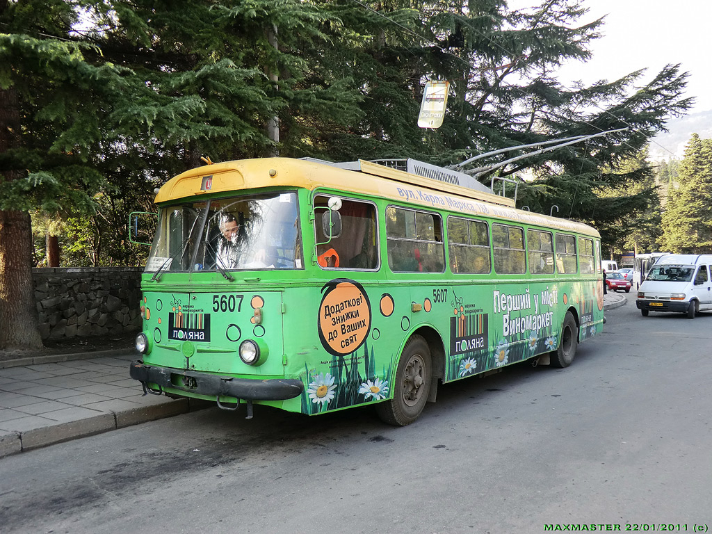 Крымский троллейбус, Škoda 9Tr24 № 5607