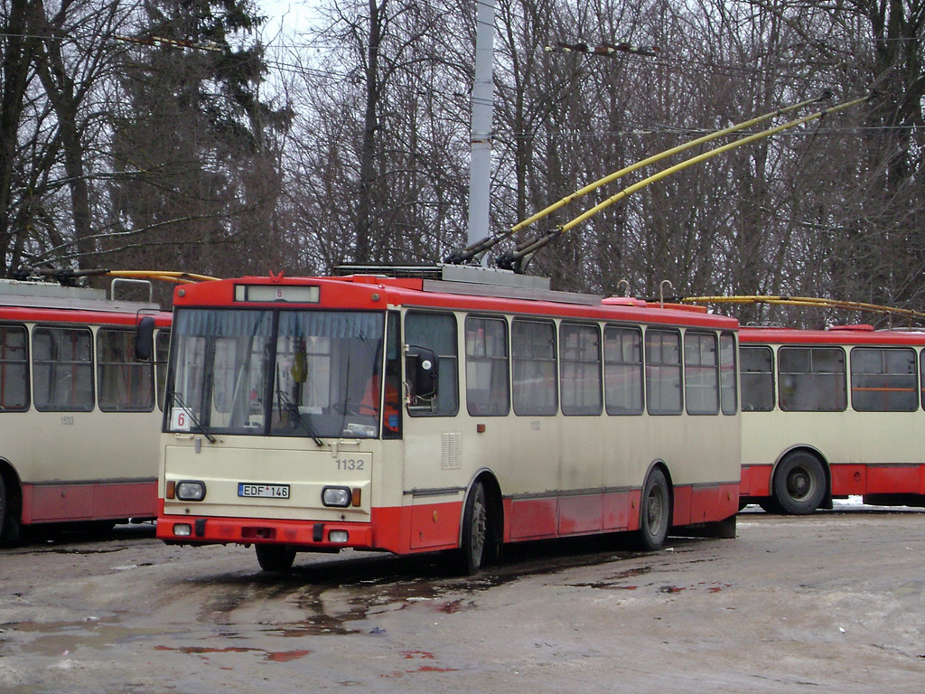 Vilnius, Škoda 14Tr11/6 # 1132 Vilnius, Škoda 14Tr11/6 # 1132