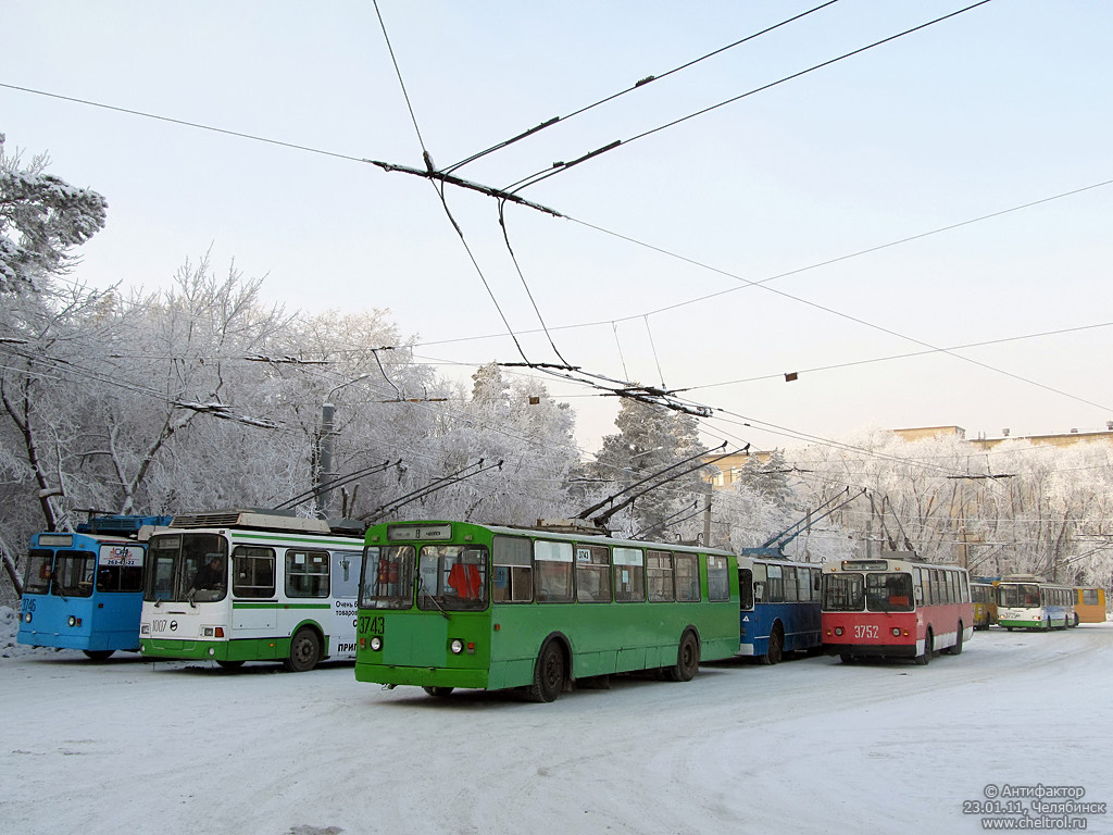 Tcheliabinsk — End stations and rings
