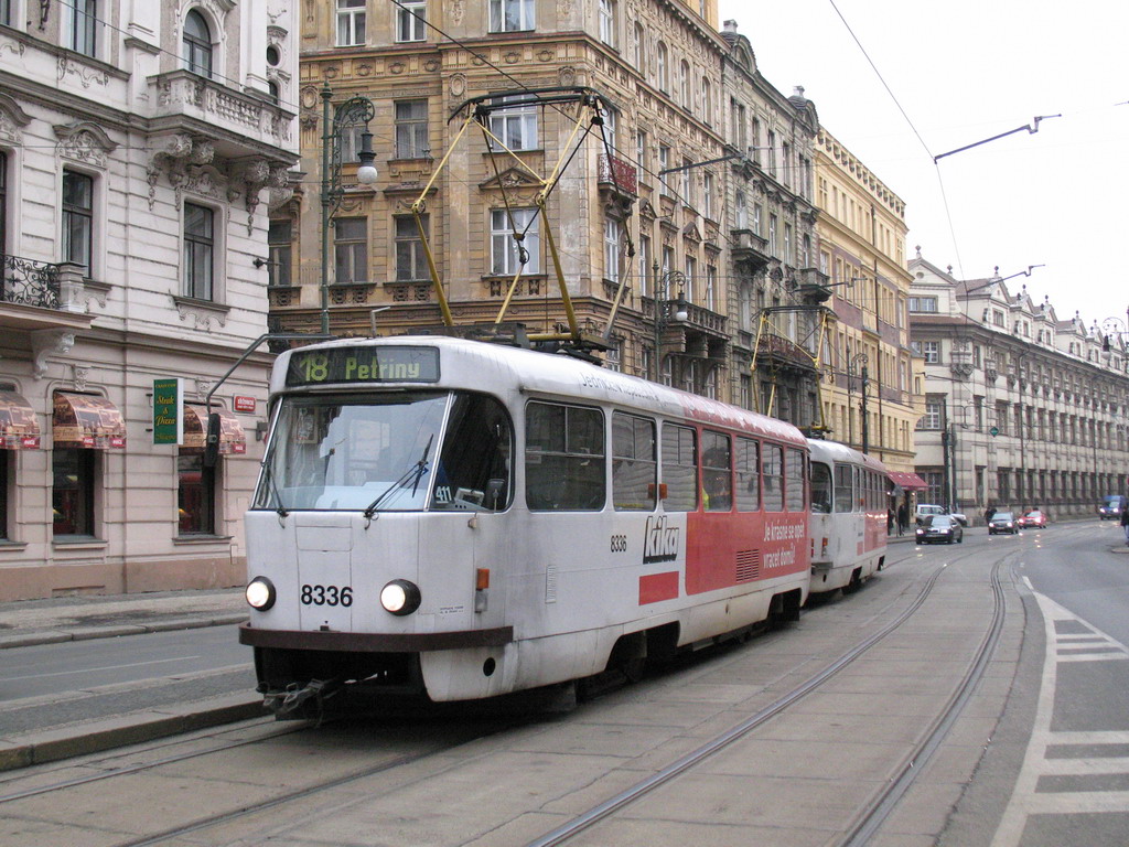 Прага, Tatra T3R.P № 8336
