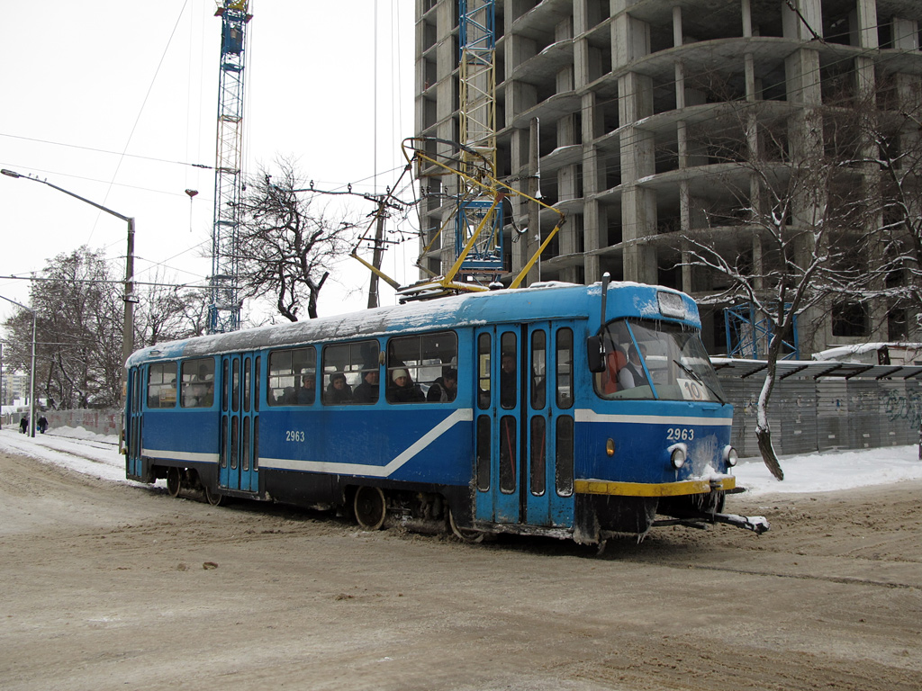 Одесса, Tatra T3R.P № 2963