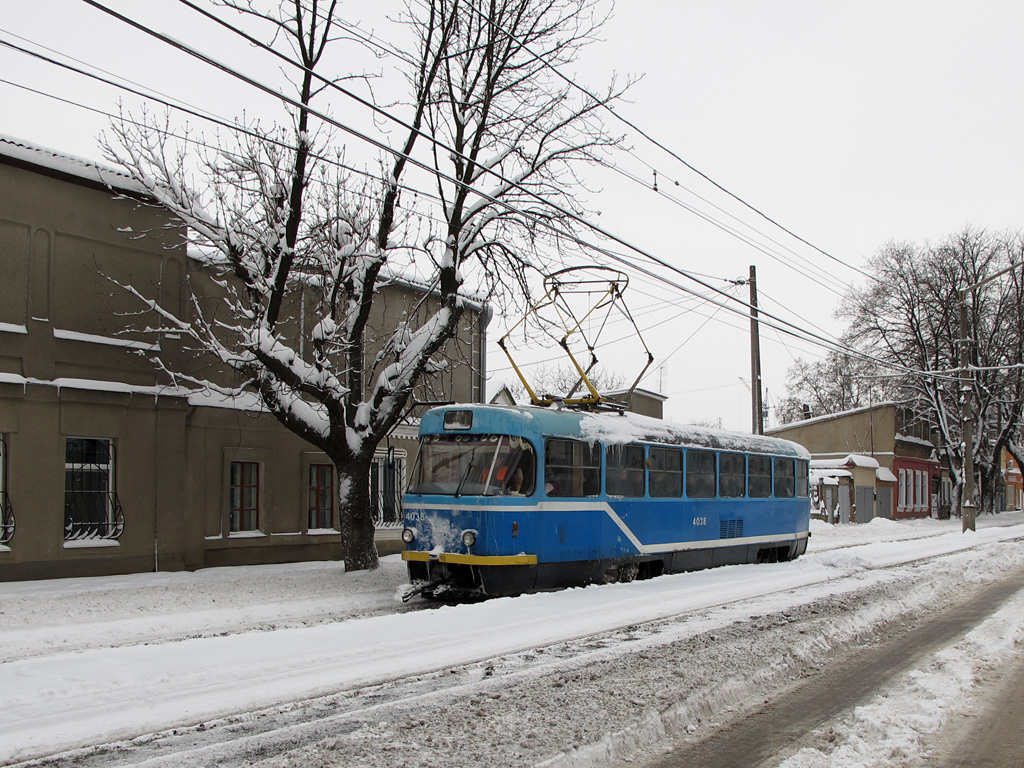 Одесса, Tatra T3R.P № 4038