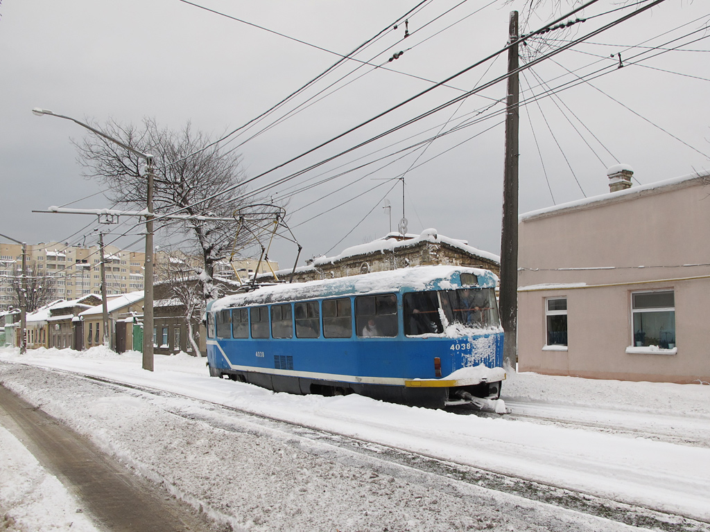 Одесса, Tatra T3R.P № 4038