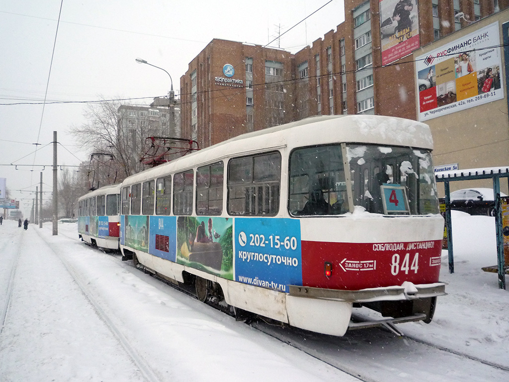 Samara, Tatra T3SU # 844 Samara, Tatra T3SU # 844