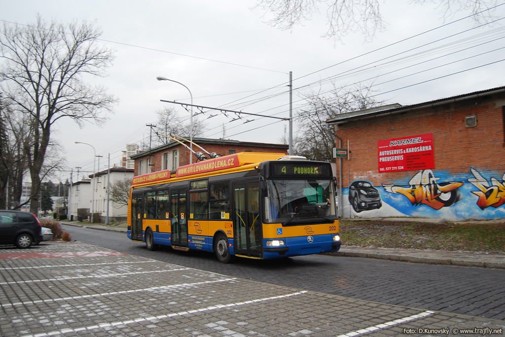Злин, Škoda 24Tr Irisbus Citybus № 202