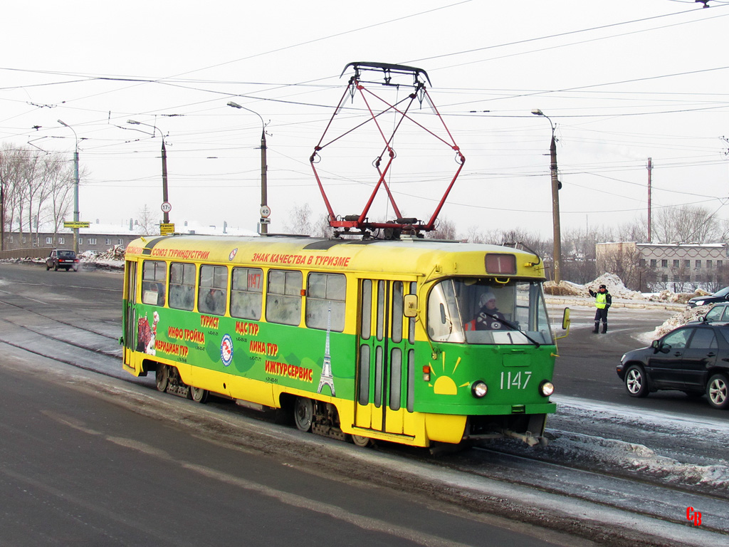 Izhevsk, Tatra T3SU (2-door) Br. 1147
