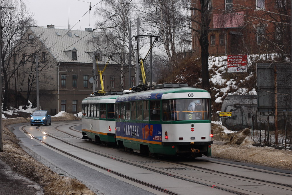 Либерец ― Яблонец-над-Нисой, Tatra T3M.04 № 83