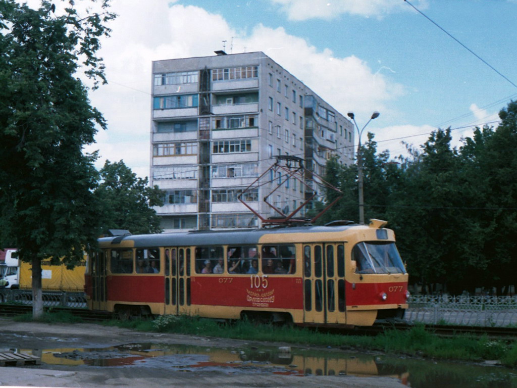 Орёл, Tatra T3SU № 077; Орёл — Юбилеи Орловского электротранспорта