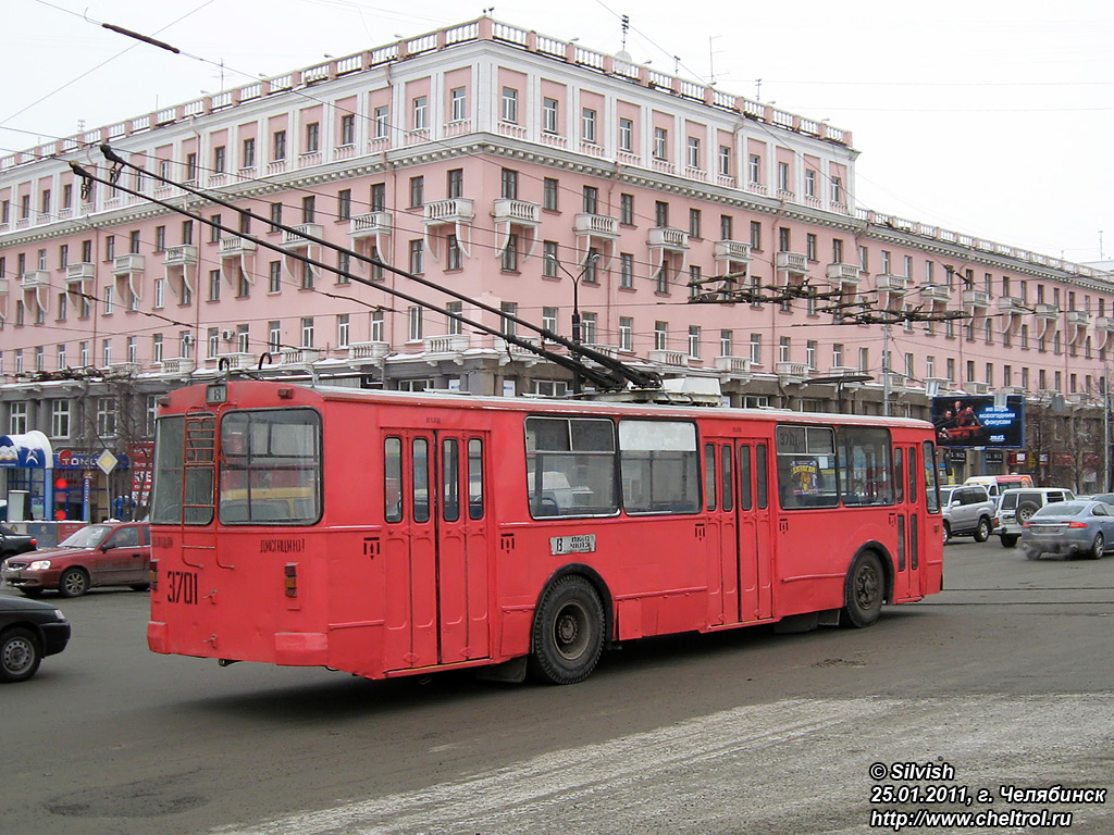 Челябинск, ЗиУ-682В-012 [В0А] № 3701