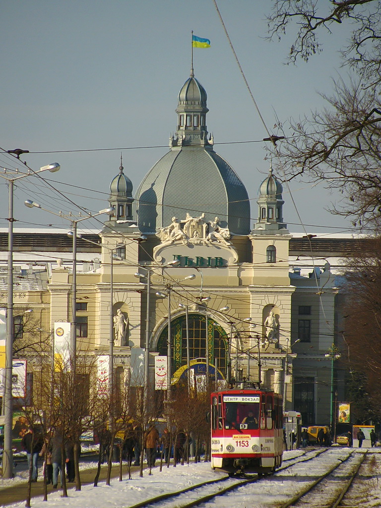 Львов, Tatra KT4D № 1153