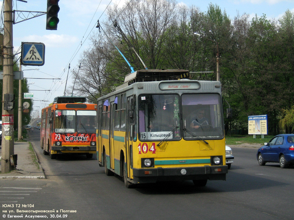 Poltava, YMZ T2 č. 104