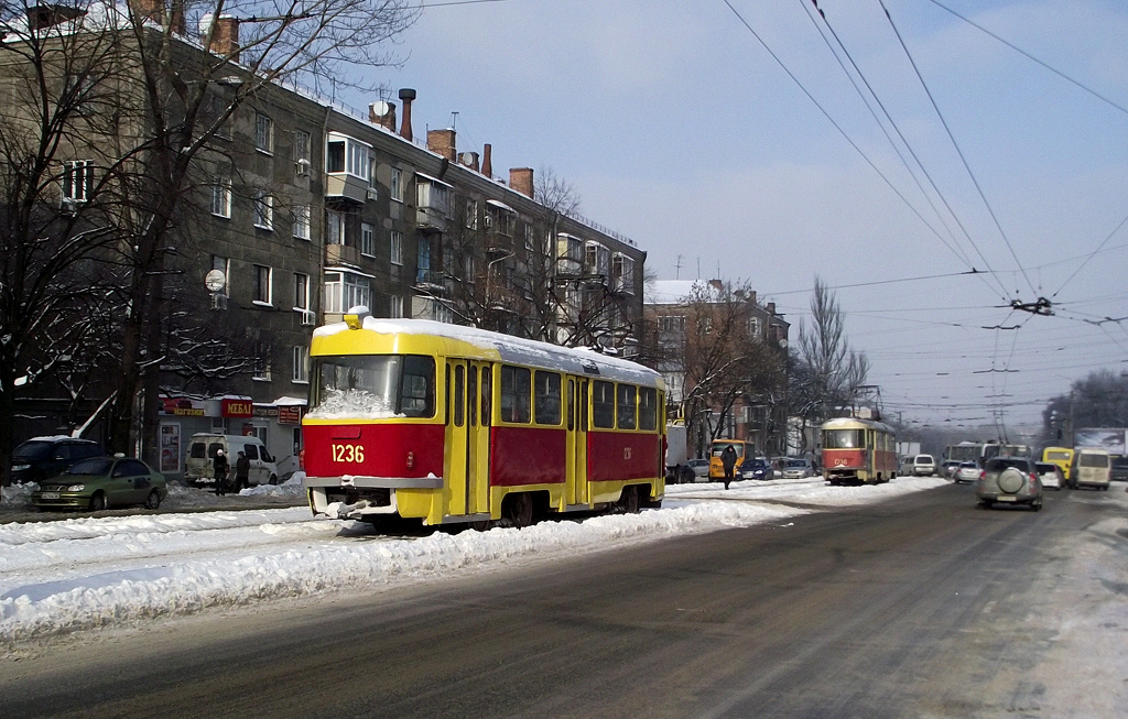 Днепр, Tatra T3SU № 1236