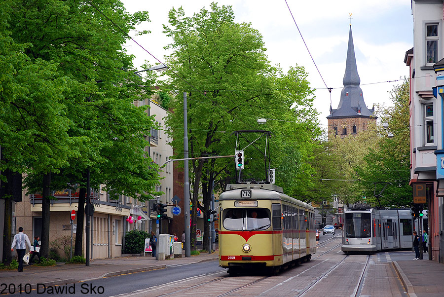 Дюссельдорф, Duewag GT8 № 2659