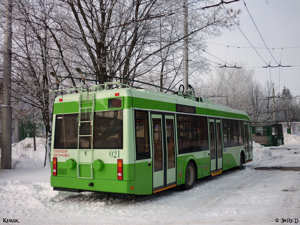 Kursk, 1К (BKM-321) # 021; Kursk — Making 1K; Kursk — New trolleybuses