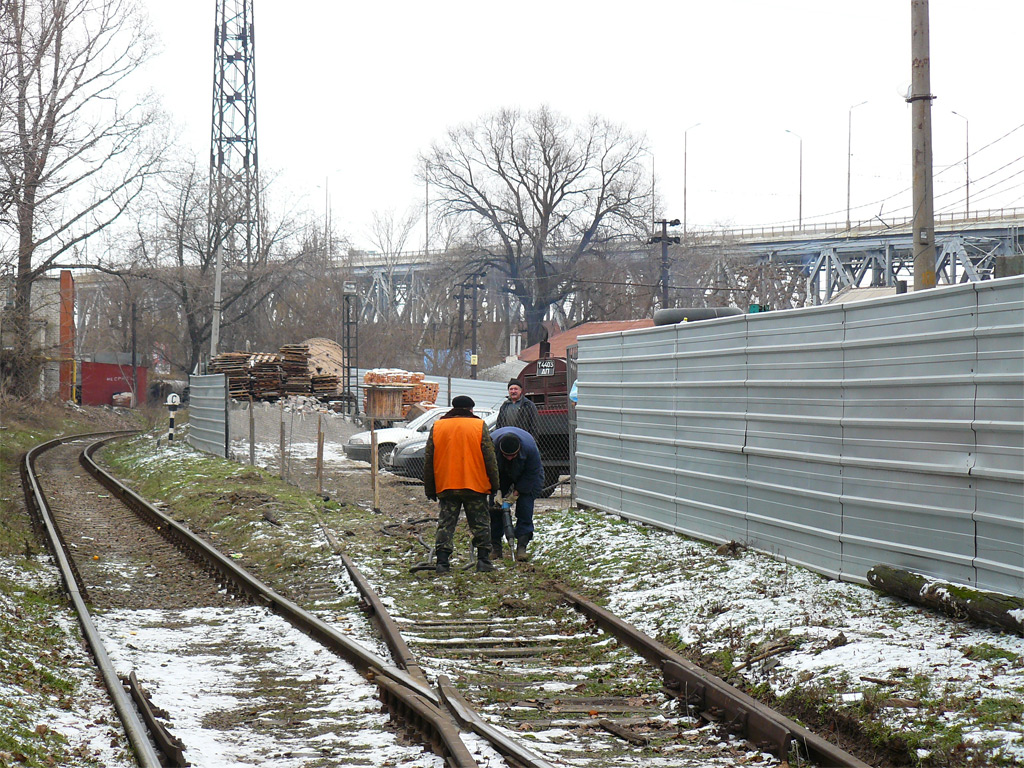 Днепър — Прибытие трамваев из Германии (2011)