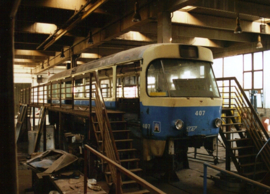 Загреб, Tatra T4YU № 407