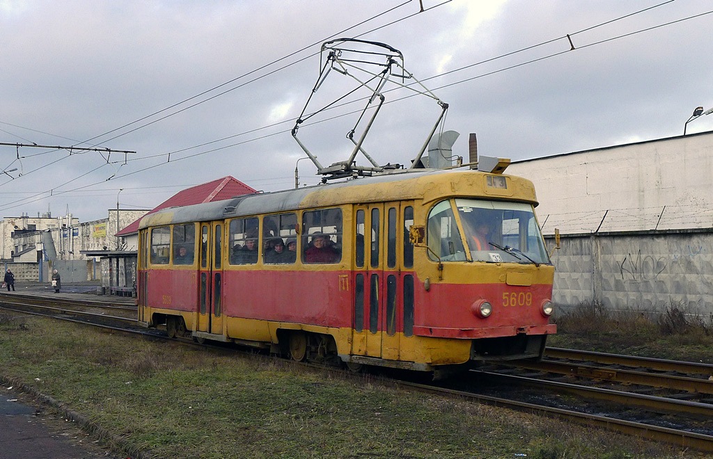 Киев, Tatra T3SU № 5609 Киев, Tatra T3SU № 5609