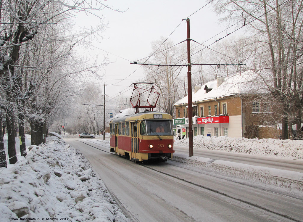 Екатеринбург, Tatra T3SU (двухдверная) № 053