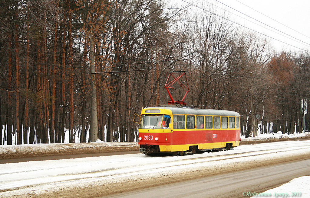 Уфа, Tatra T3D № 2033