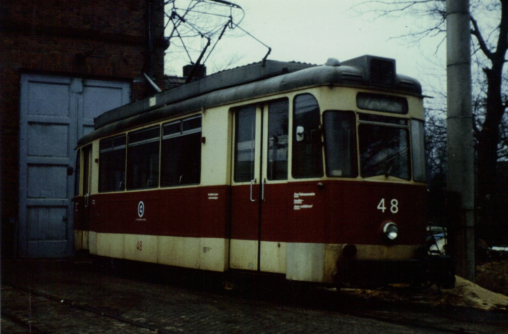 Cottbus, Gotha T57 Nr. 48; Cottbus — Old photos Cottbus, Gotha T57 Nr. 48; Cottbus — Old photos