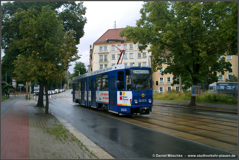 Плауэн, Tatra KT4DMC № 240