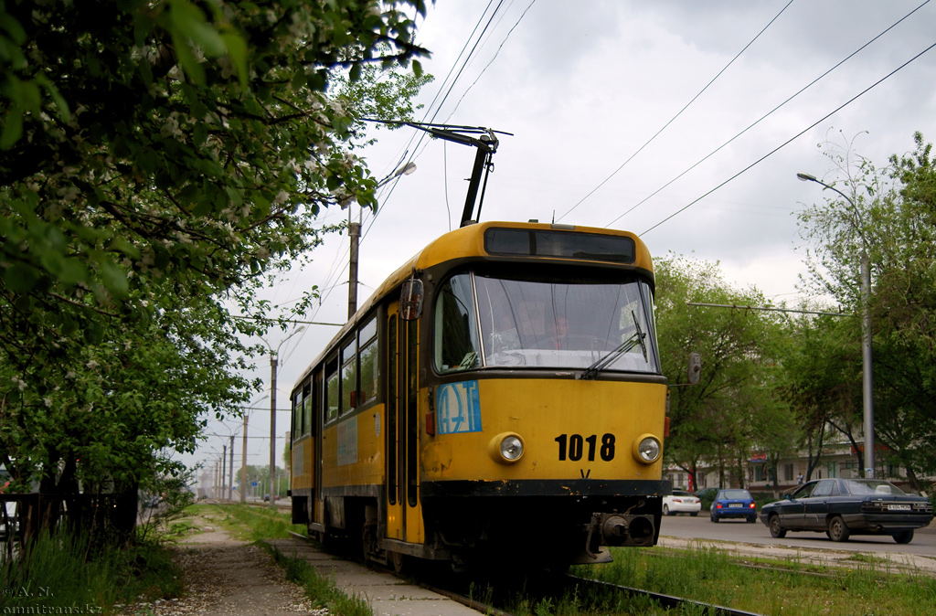 Алматы, Tatra T4D-MS № 1018