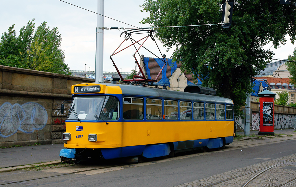 Лейпциг, Tatra T4D-M1 № 2107