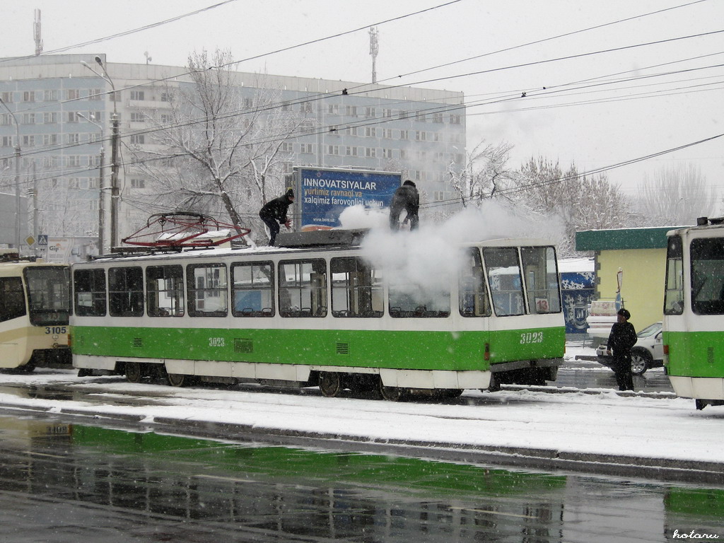 Ташкент, Tatra T6B5SU № 3023