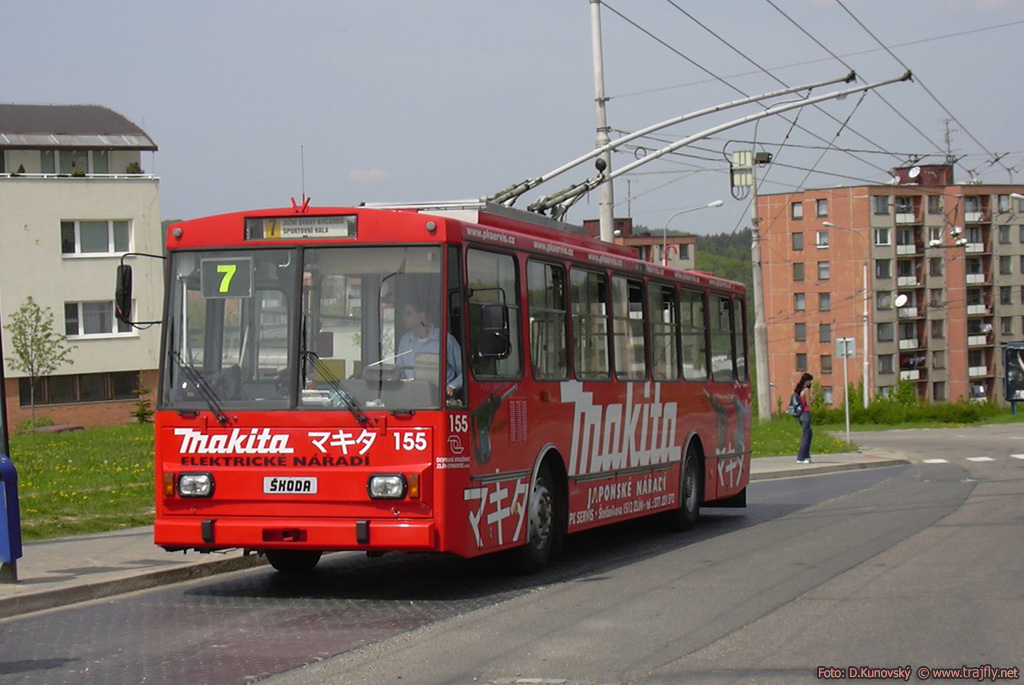Злин, Škoda 14Tr10/6 № 155