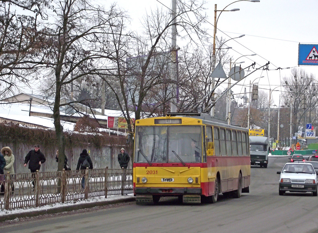 Киев, Škoda 14Tr89/6 № 2031