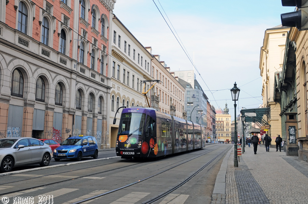 Прага, Škoda 14T Elektra № 9121