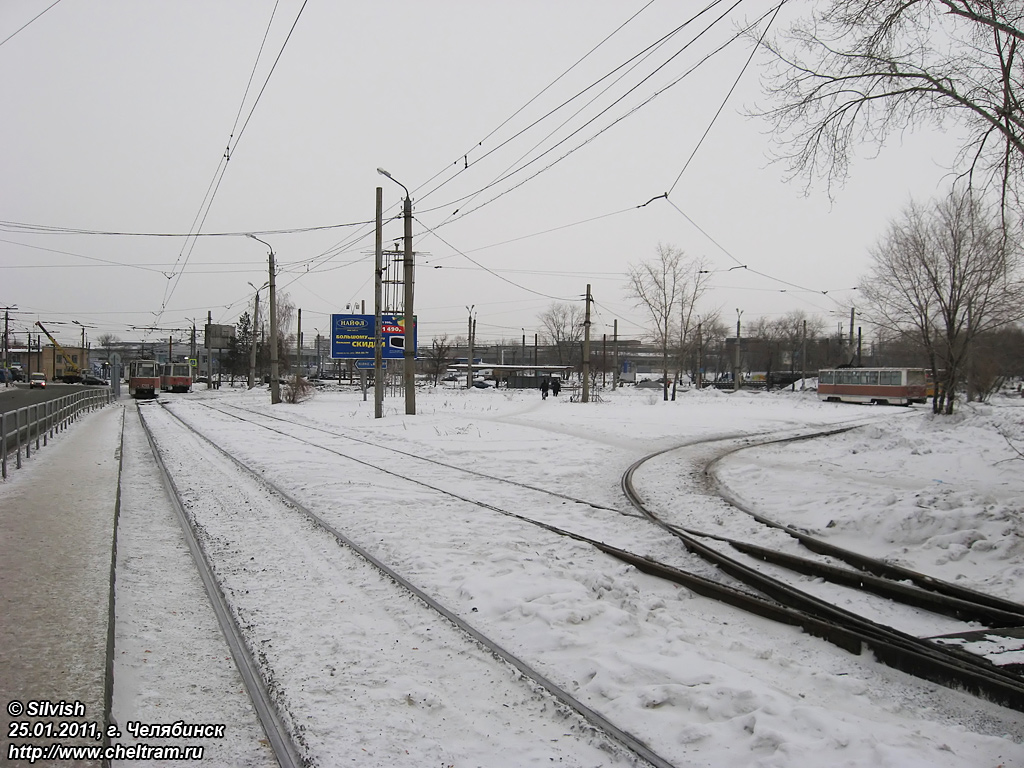 Chelyabinsk — End stations and rings