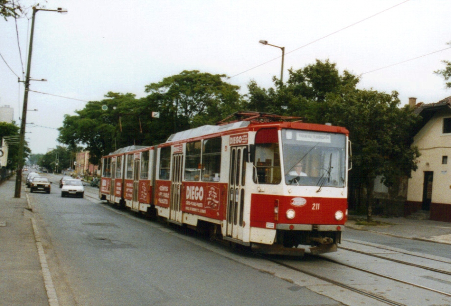 Мишкольц, Tatra KT8D5 № 211
