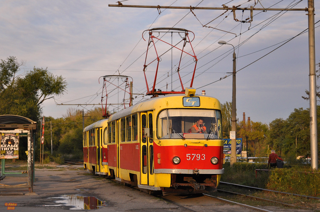 Волгоград, Tatra T3SU № 5793; Волгоград, Tatra T3SU № 5794