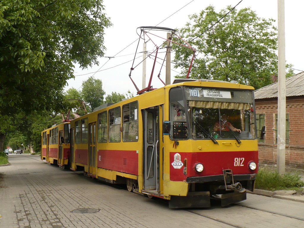 Ростов-на-Дону, Tatra T6B5SU № 812