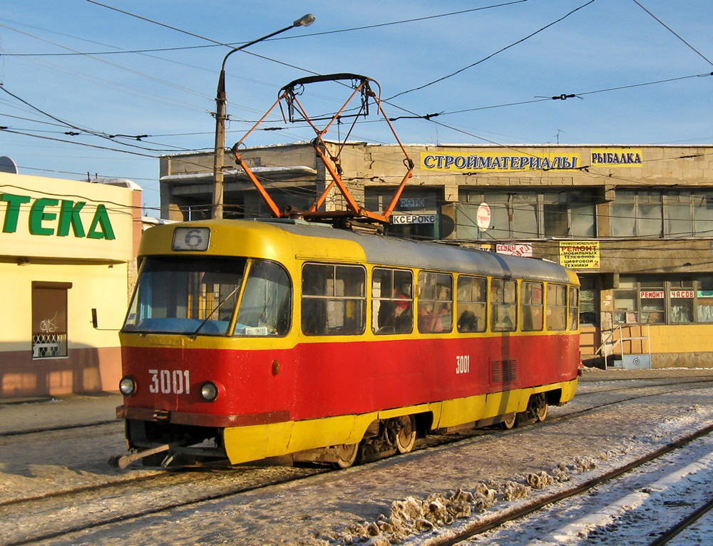 Харьков, Tatra T3SU № 3001