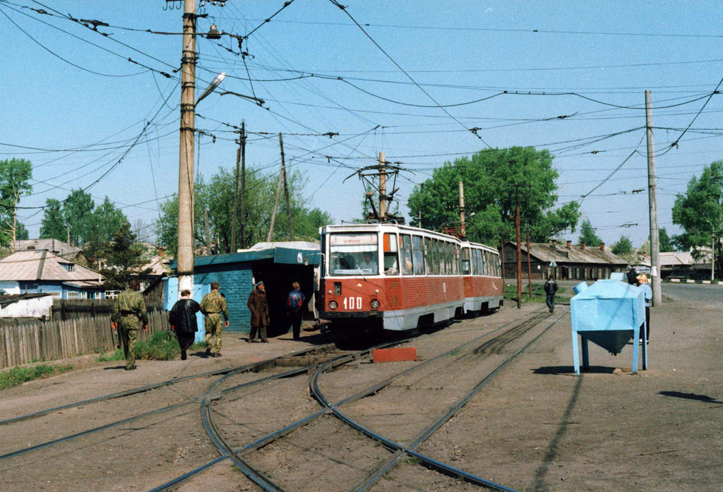 Prokopyevsk, 71-605 (KTM-5M3) č. 100; Prokopyevsk, 71-605 (KTM-5M3) č. 101