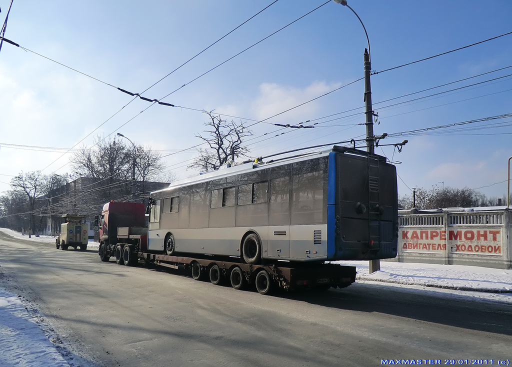 Крымский троллейбус — Транспортировка новых троллейбусов Богдан; Крымский троллейбус — Троллейбусы без номеров